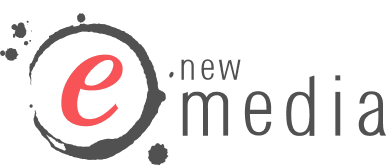 eNewMedia Black Logo